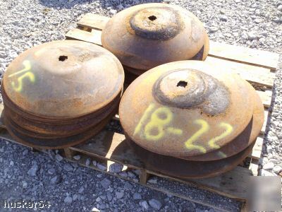 John deere plow disc 75 ea.