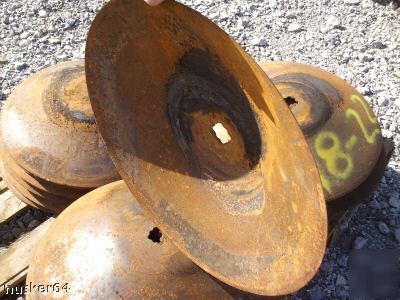 John deere plow disc 75 ea.