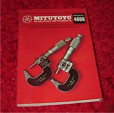 Mitutoyo-precision tools-measuring-catalog-no.4000