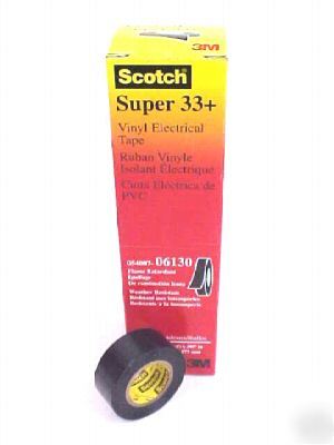 New 3M scotch super 33+ pro grade electrical tape lot