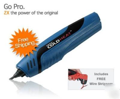 New coldheat cordless soldering iron w/wire stripper - 