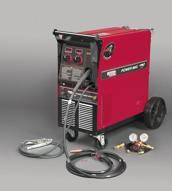 New lincoln power mig 255C mig welder pkg K2416-1 