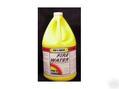 Pro's choice firewater - 4 x 1 gallon case