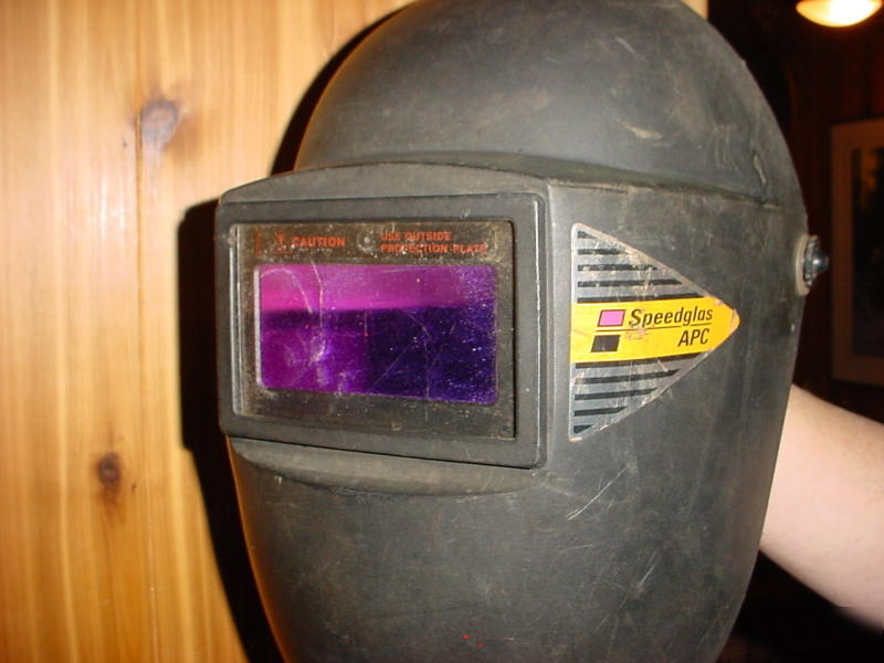 Speedglass welding helmet 