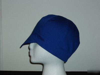 Welding cap in heavy weight 100% cotton solids