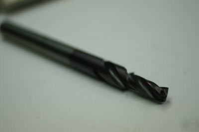 Solid carbide drill hp 3 flute coolant .365 dia x .968 