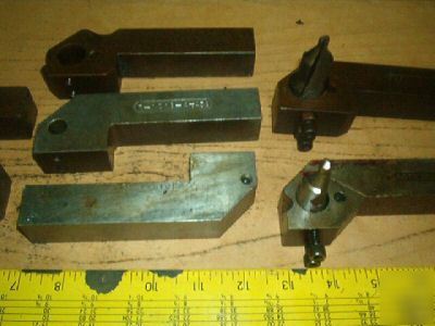 7 center drill tool holders lathe J638