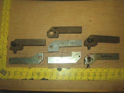 7 center drill tool holders lathe J638