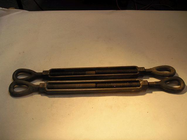 Chicago 3/4X14 in. eye-eye steel turnbuckles qn=2