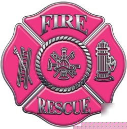 Firefighter decal reflective 4