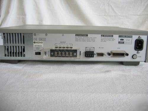 Hp agilent 66332A power supply, dc source, 20V, 5A 100W