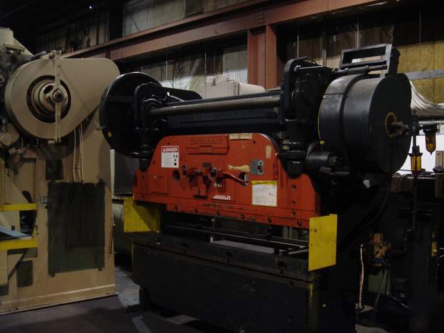 135TN press brake, cincinnati 5 