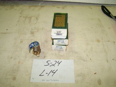 3 watts regulator co. pressure relief valves 1/2