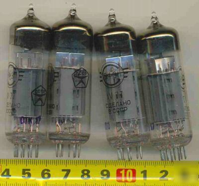 6BM8 / ECL82 / russian 6F3P lot of 24