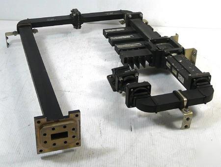 Com dev ltd. microwave waveguide assembly 7.9-8.4GHZ 