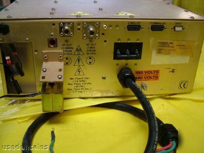 Comdel cdx-2000/480V dual rf generator FP532OR1