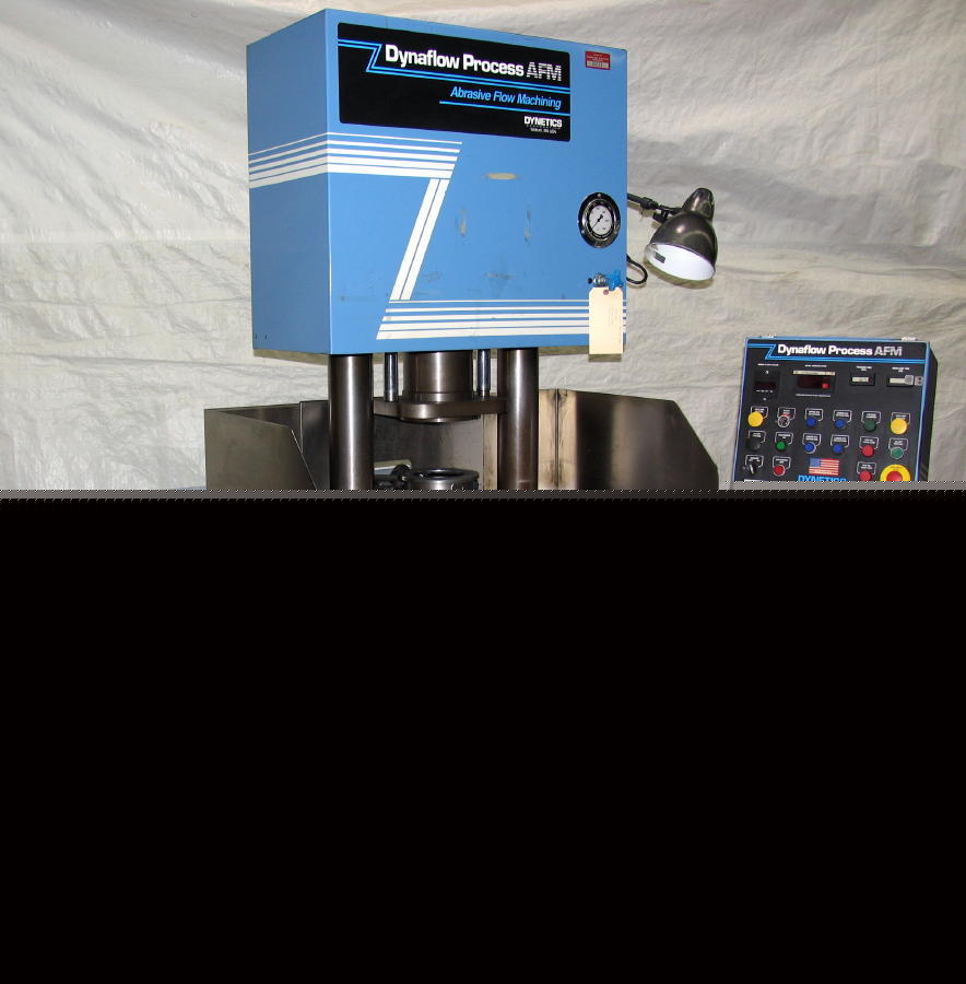 Dynetics corp. dynaflow abrasive flow machine