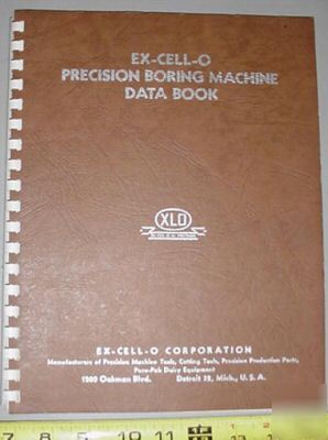 Ex-cell-o precision boring machine excello manual