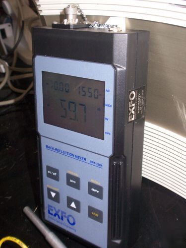 Exfo brt-320A fiber optic 1550 nm back reflection meter