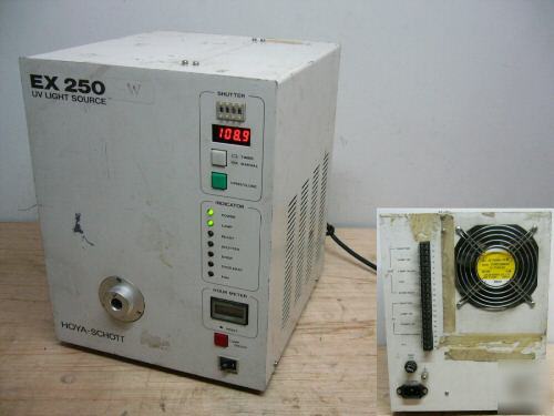 Hoya-schott EX250 -w uv light source ex 250 - w