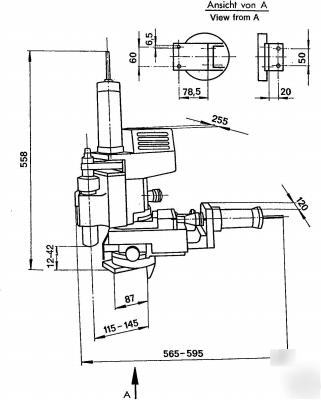 Imoberdorf unit 05 drilling attachment -rotary transfer