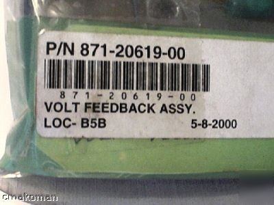 K&t volt feedback assy board p/n 871-20619-00