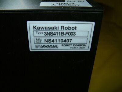 Kawasaki wafer handling robot 300MM 3NS411B-F003
