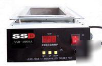 Lead-free titanium alloy soldering pot 2.5KG
