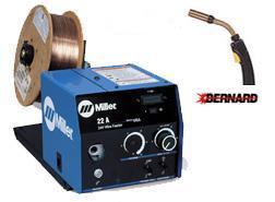 New miller 22A wire feeder & q-400 gun, mil 193066-011