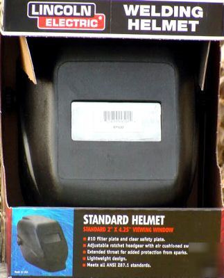 New standard welding helmet lincoln electric 