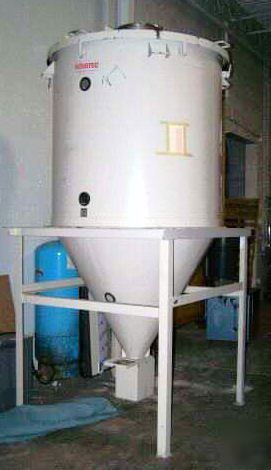 Novatec surge hopper stainless steel 100 cf grain