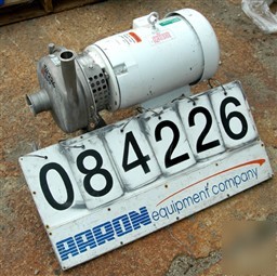 Used: apv centrifugal pump, model W50/25, 316 stainless