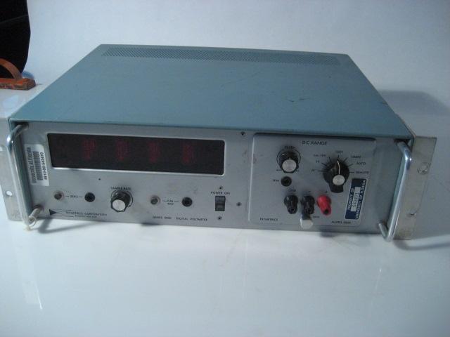 Trymetrics corp series 4000 digital voltmeter