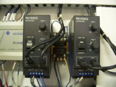 Vision inspection system (2 keyence monitors)no 