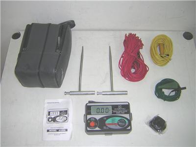 Kyoritsu model 4105A digital earth resistance tester