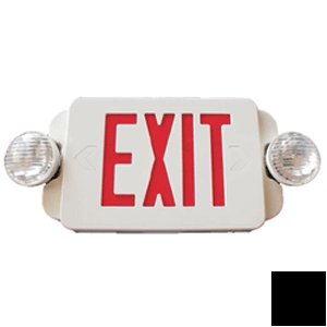 6PS/set mini combo exit sign & emergency light /s-E2BR