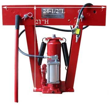 New 12 ton air hydraulic pipe tube bender bending - 