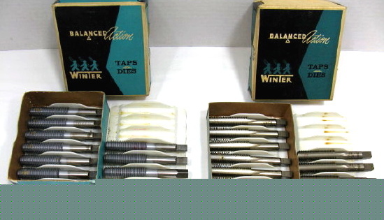 New 1/2-13 hand taps 18 pcs rocket plug, bottoming usa