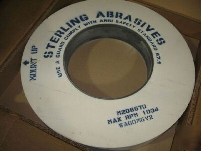 New 24â€ x 3-1/4â€X12â€ centerless grinder grinding wheel