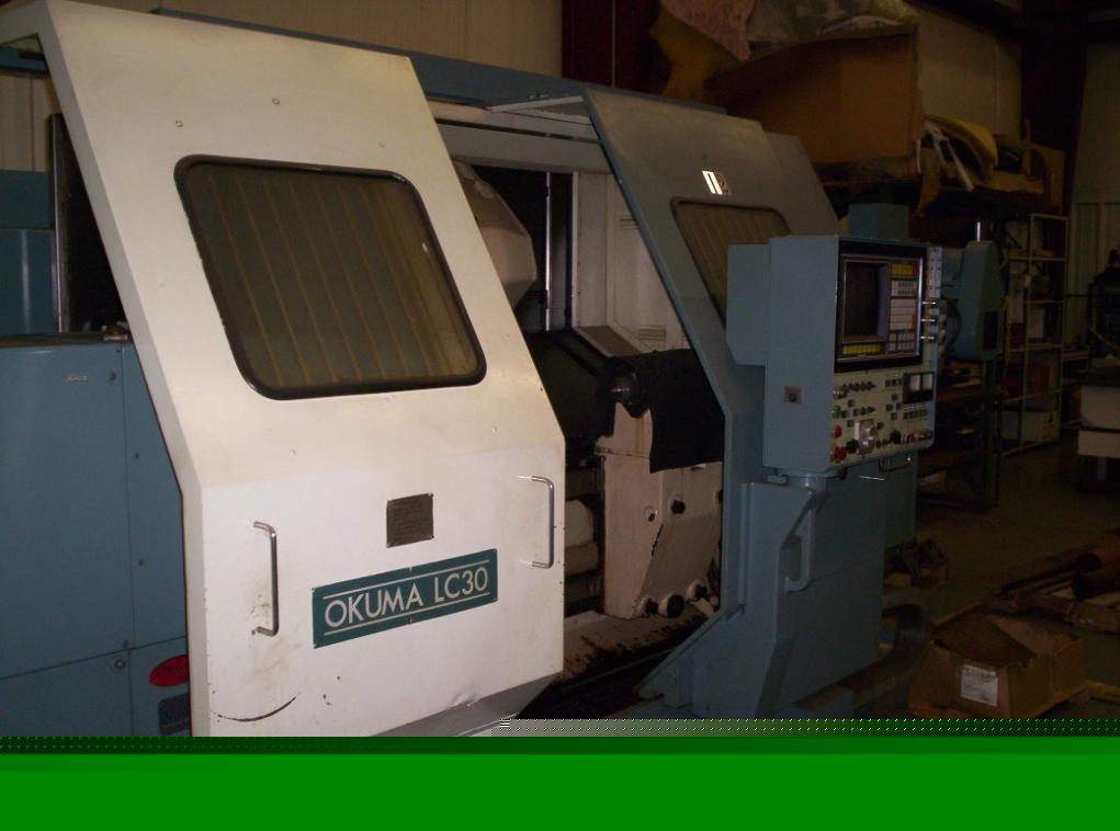 1984 okuma lc-30 cnc turning center used