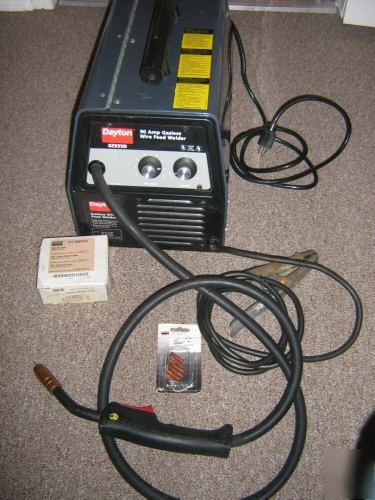 Dayton 90 amp gasless wire welder