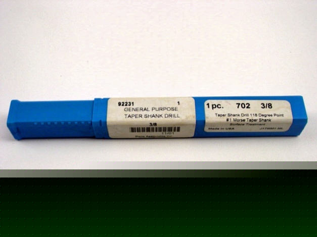 New champion 702 #1 morse taper drill - 3/8