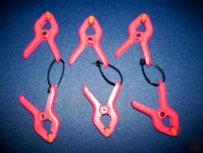 Safety clips for gloves or glasses/ osha / set of 3 