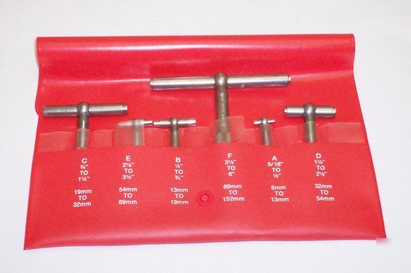 Starrett S579HZ telescoping gauges gages set 