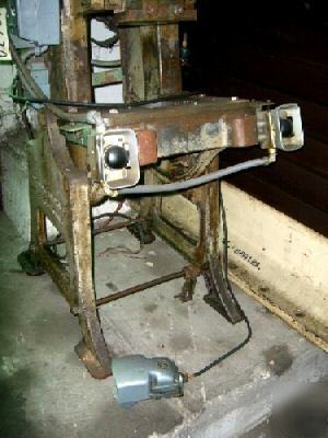 27 ton johnson obi press, no. 3 (19630)