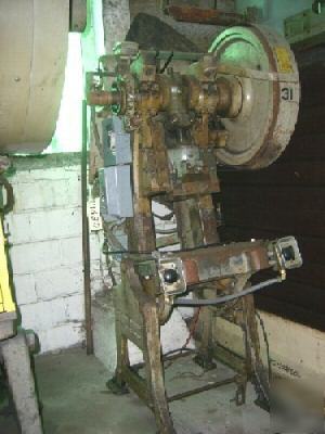 27 ton johnson obi press, no. 3 (19630)