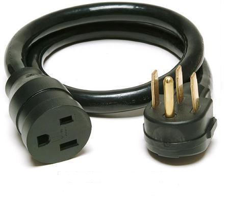 8/3 power cable adapter nema 6.50P to 14-50R, 4 ft.