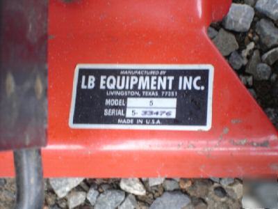 Bl post hole digger with honda 5.5 hp motor mdl 5