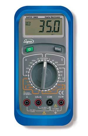 Basic digital multimeter supco DM20