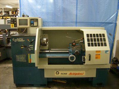 Bridgport ez path romi 1995 cnc lathe 
